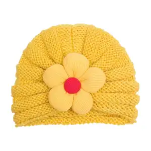Blove* Stylish Baby Beanies Cap yellow