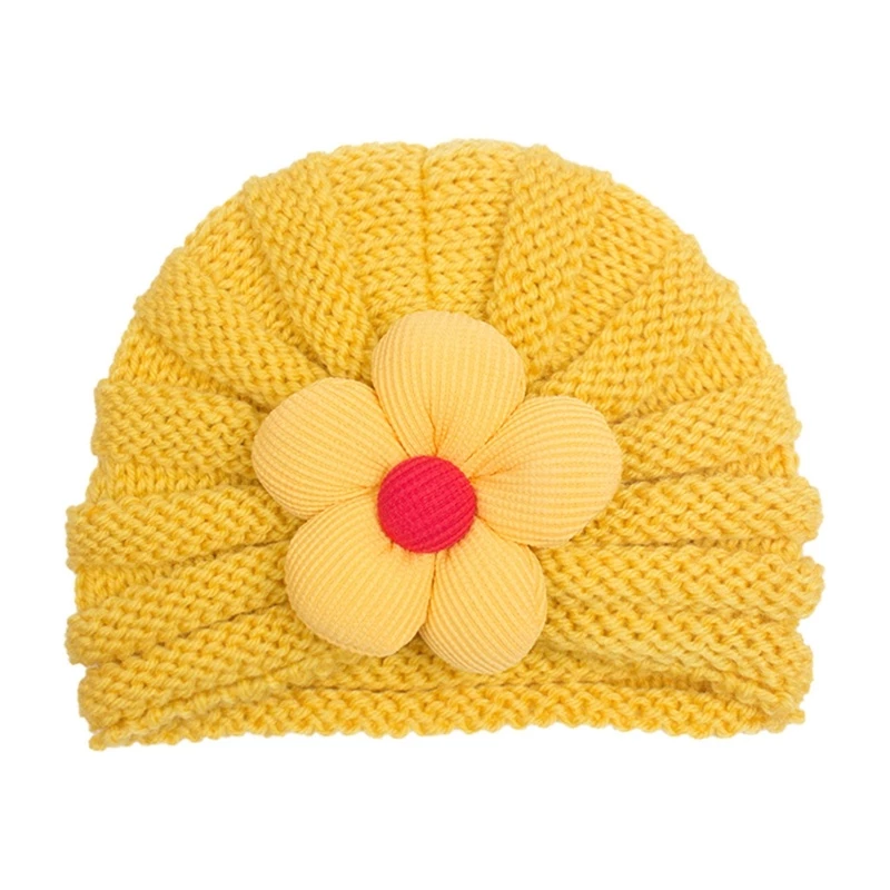 Blove* Stylish Baby Beanies Cap yellow