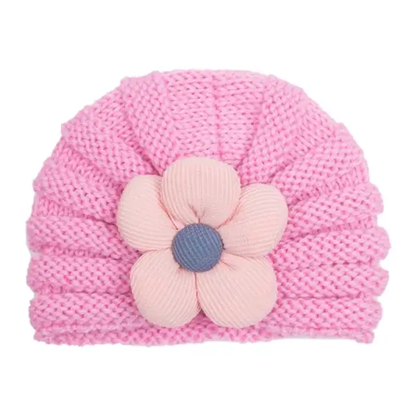 Blove* Stylish Baby Beanies Cap pink
